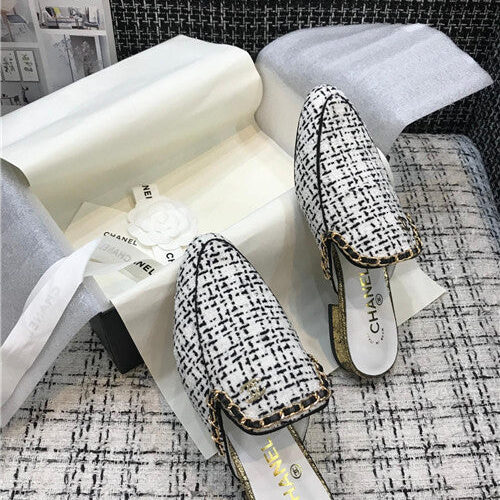 High Quality Luxury Chanel Slippers Womens – Style 48038 product detail