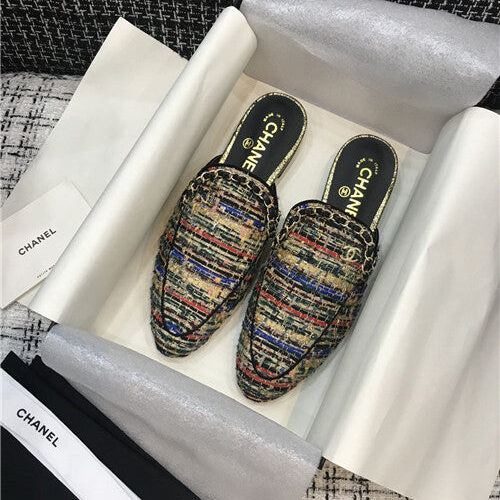High Quality Luxury Chanel Slippers Womens – Style 79110 alternate view