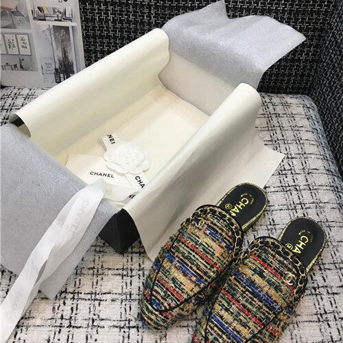 High Quality Luxury Chanel Slippers Womens – Style 79110 product detail