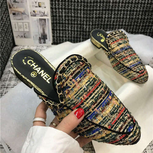 High Quality Luxury Chanel Slippers Womens – Style 79110 product detail