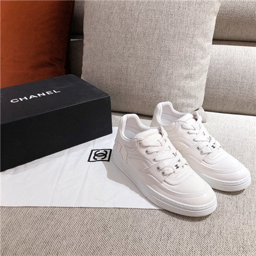 High Quality Luxury Chanel Womens White Shoes