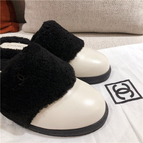 High Quality Luxury Chanel Wool Slippers – Style 68422 product detail