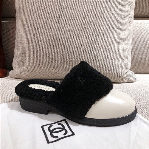 High Quality Luxury Chanel Wool Slippers – Style 68422 product detail