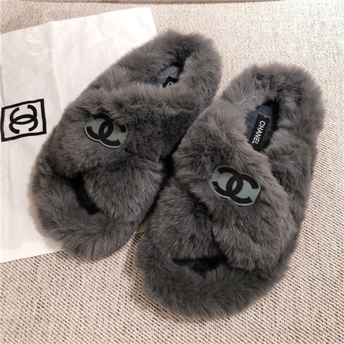 High Quality Luxury Chanel Wool Slippers – Style 66726