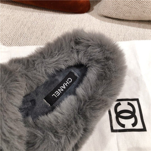 High Quality Luxury Chanel Wool Slippers – Style 66726 product detail
