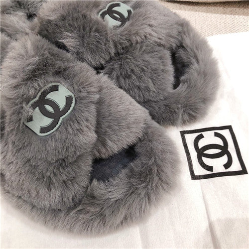High Quality Luxury Chanel Wool Slippers – Style 66726 product detail