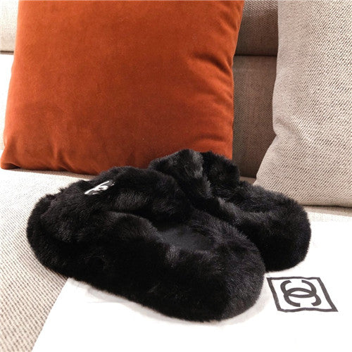 High Quality Luxury Chanel Wool Slippers – Style 01190 product detail