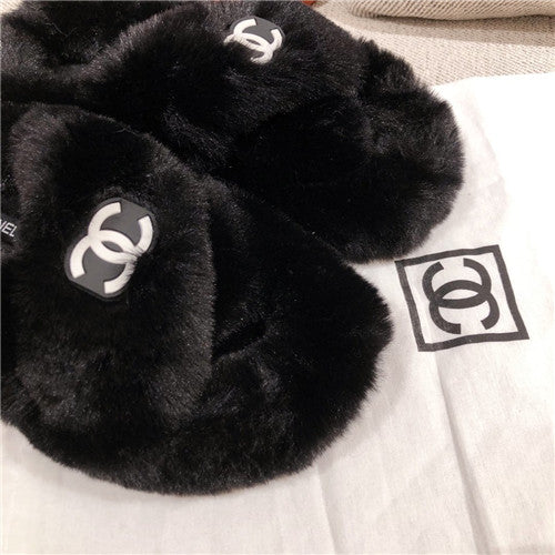 High Quality Luxury Chanel Wool Slippers – Style 01190 product detail