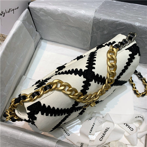 High Quality Luxury Chanel 19 Flap Bag 26Cm – Style 46805 product detail