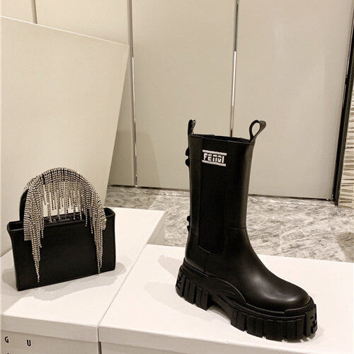 High Quality Luxury Fendi Ankle Boots Womens – Style 72915 product detail