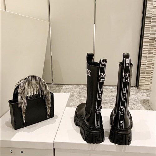 High Quality Luxury Fendi Ankle Boots Womens – Style 72915 product detail