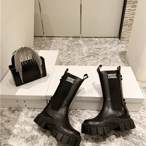High Quality Luxury Fendi Ankle Boots Womens – Style 72915 product detail