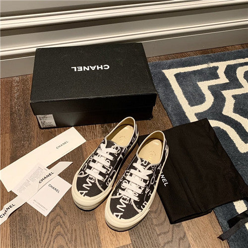 High Quality Luxury Chanel Graffiti Sneakers alternate view