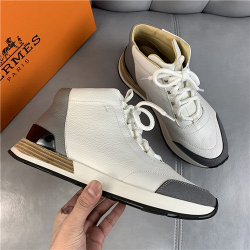 High Quality Luxury Hermes Mens Avantage Sneakers
