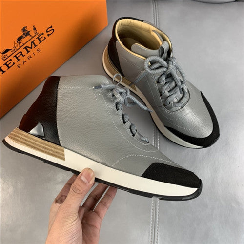 High Quality Luxury Hermes Mens Avantage Sneakers – Style 56803