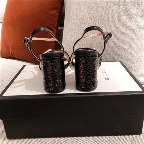 High Quality Luxury Gucci Block Heel Sandals product detail