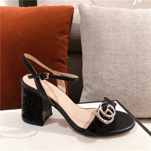 High Quality Luxury Gucci Block Heel Sandals product detail