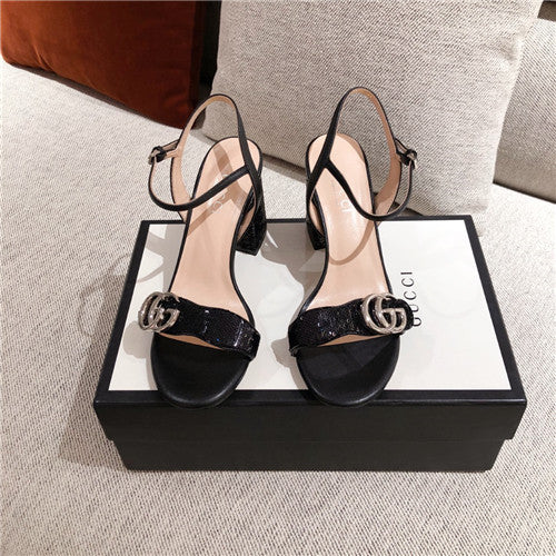 High Quality Luxury Gucci Block Heel Sandals product detail