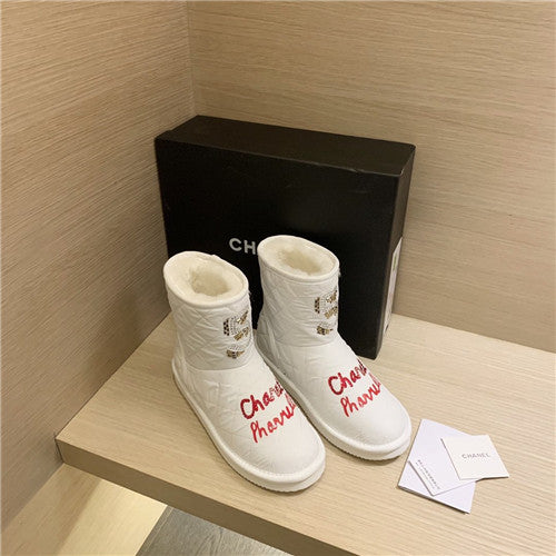 High Quality Luxury Chanel Snow Boots
