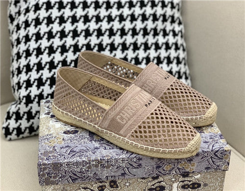 High Quality Luxury Dior Jacquard Embroidered Cutout Shoes alternate view
