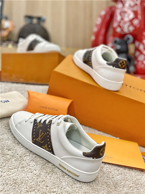 High Quality Luxury Louis Vuitton Frontrow Sneaker White product detail