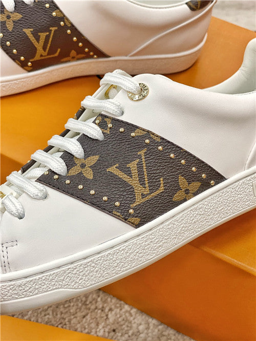 High Quality Luxury Louis Vuitton Frontrow Sneaker White product detail