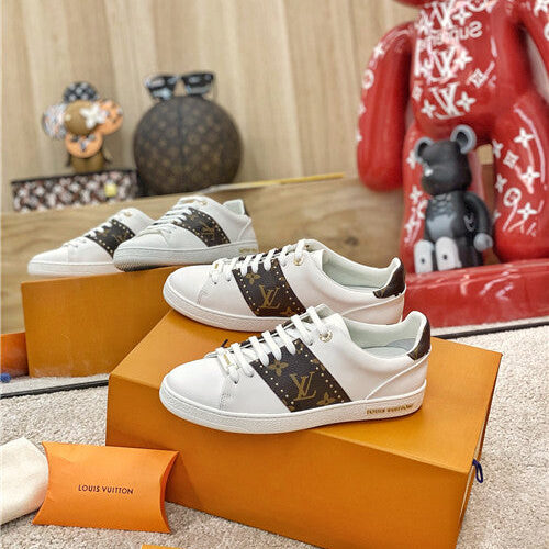 High Quality Luxury Louis Vuitton Frontrow Sneaker White product detail