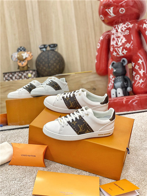 High Quality Luxury Louis Vuitton Frontrow Sneaker White product detail