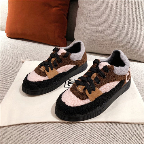 High Quality Luxury Chanel Wool Sneakers – Style 65030