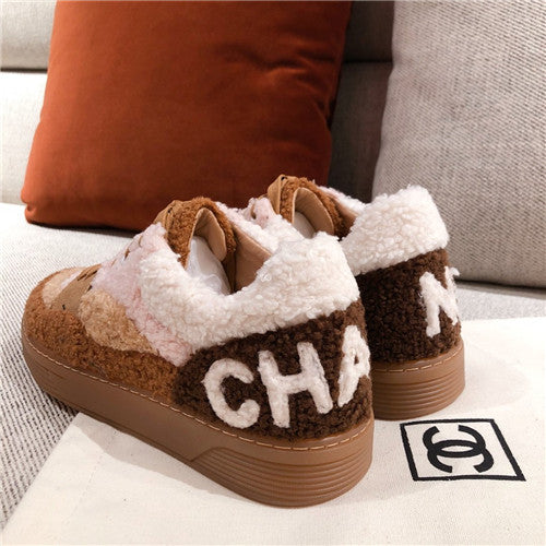 High Quality Luxury Chanel Wool Sneakers product detail