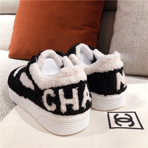 High Quality Luxury Chanel Wool Sneakers – Style 99494 product detail