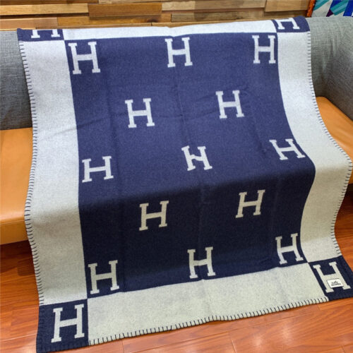 High Quality Luxury Hermes Blanket – Style 26128 alternate view