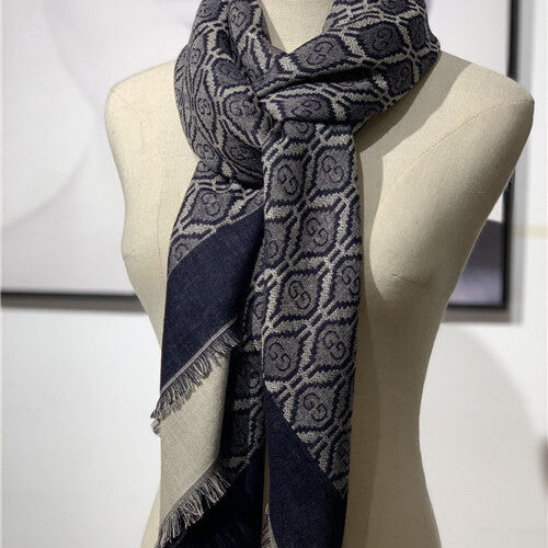 High Quality Luxury Gucci Cashmere Scarf Scarves