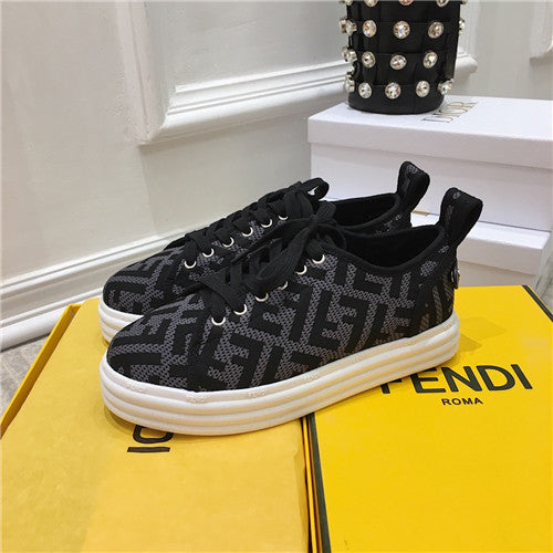 High Quality Luxury Fendi FF Sneakers Womens