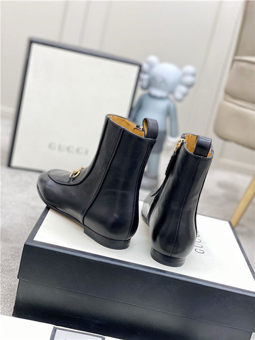 High Quality Luxury Gucci Horsebit Ankle Boots – Style 40403 product detail