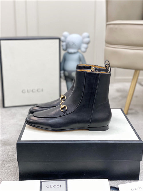 High Quality Luxury Gucci Horsebit Ankle Boots – Style 40403 product detail
