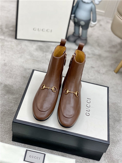 High Quality Luxury Gucci Horsebit Ankle Boots product detail