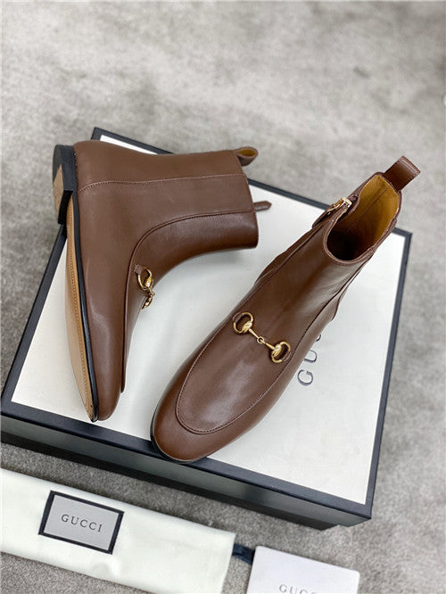 High Quality Luxury Gucci Horsebit Ankle Boots product detail