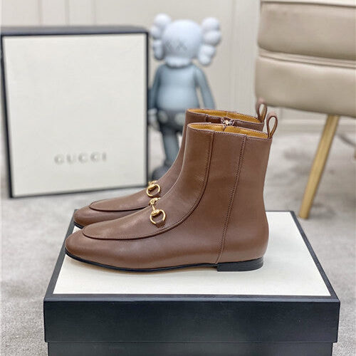 High Quality Luxury Gucci Horsebit Ankle Boots product detail