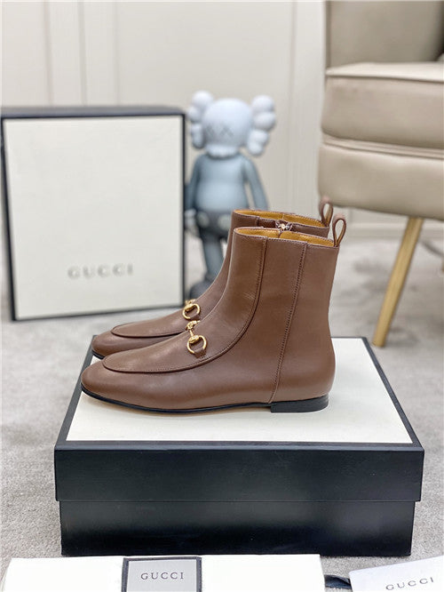 High Quality Luxury Gucci Horsebit Ankle Boots product detail