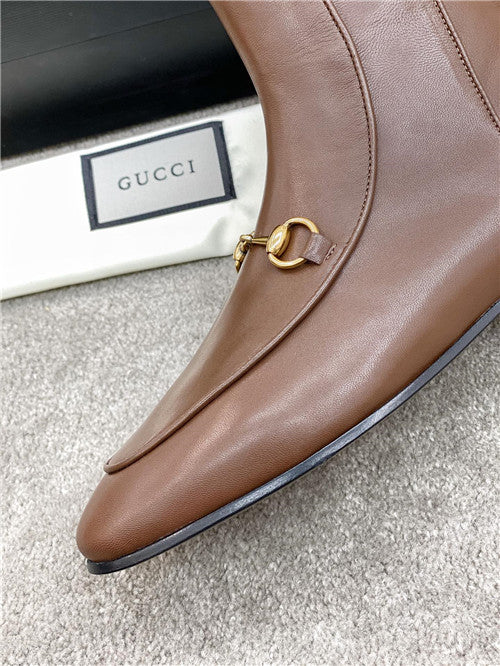 High Quality Luxury Gucci Horsebit Ankle Boots product detail
