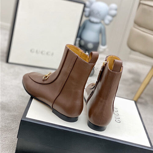 High Quality Luxury Gucci Horsebit Ankle Boots product detail