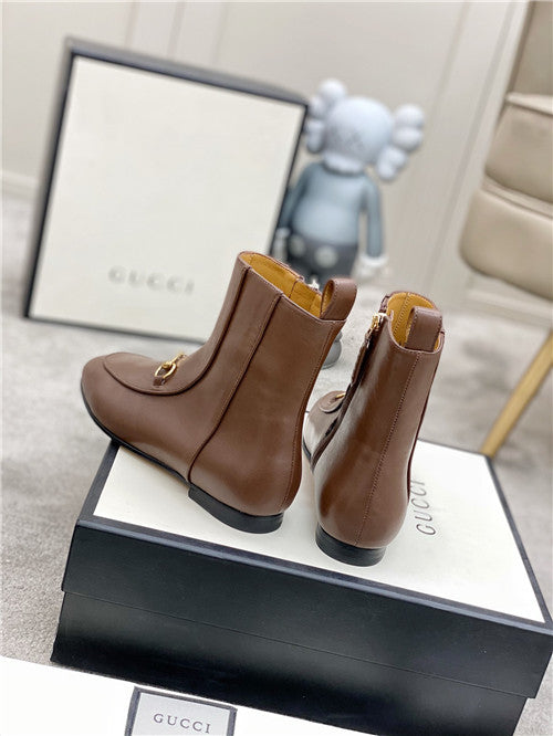 High Quality Luxury Gucci Horsebit Ankle Boots product detail