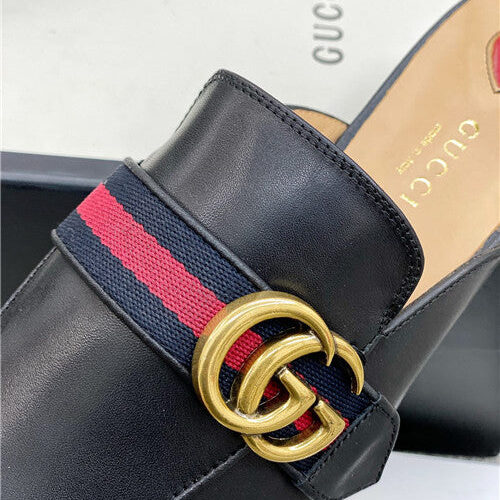 High Quality Luxury Gucci GG Buckle Slippers product detail