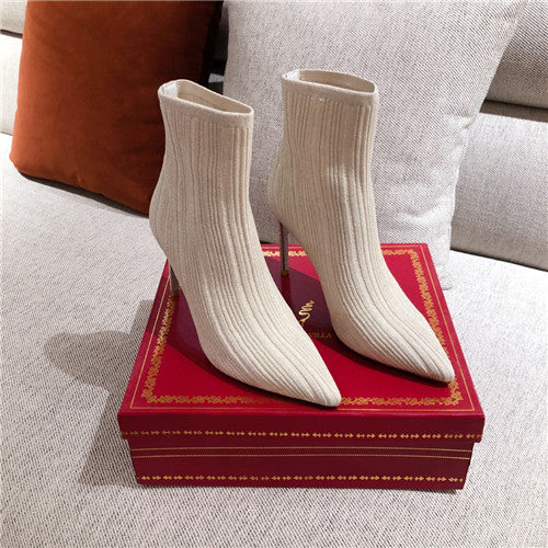 High Quality Luxury Rene Caovilla High Heel Booties – Style 25030