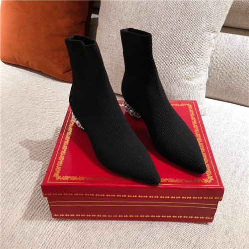 High Quality Luxury Rene Caovilla Ankle Booties