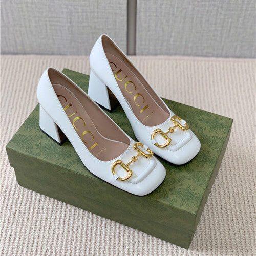 High Quality Luxury Gucci Leather Shoes Womens – Style 87763 alternate view