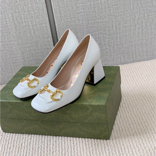 High Quality Luxury Gucci Leather Shoes Womens – Style 87763 product detail