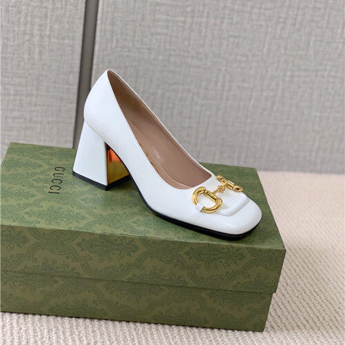 High Quality Luxury Gucci Leather Shoes Womens – Style 87763 product detail