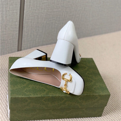 High Quality Luxury Gucci Leather Shoes Womens – Style 87763 product detail